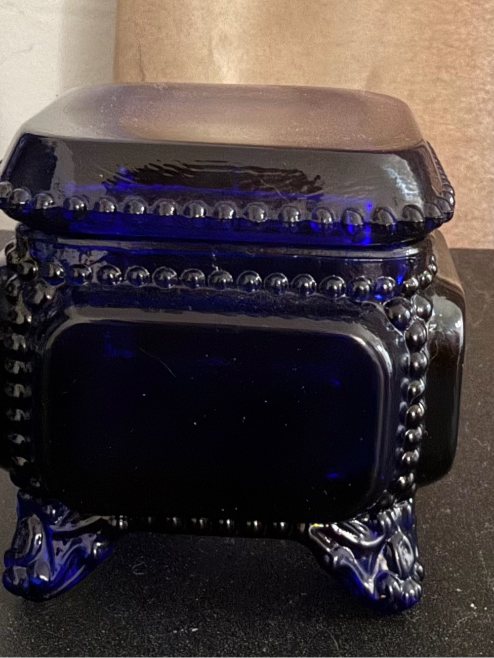 Vintage Westmoreland Cobalt Blue